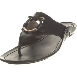 Salvatore Ferragamo leather slides